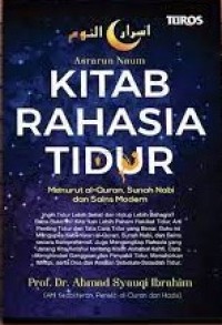 Kitab Rahasia Tidur