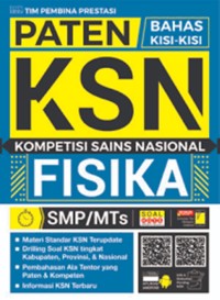 Image of Paten Bahas Kisi - Kisi KSN Fisika SMP/MTS