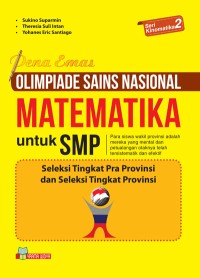 Pena Emas Olimpiade Sains Nasional Matematika untuk SMP