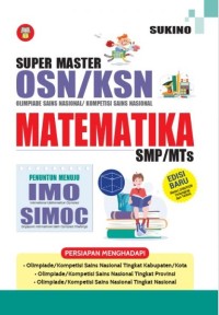 Super Master OSN/KSN Matematika SMP/MTS