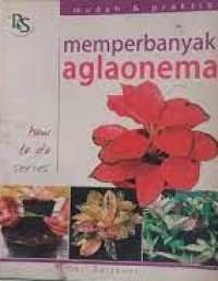 Memperbanyak Aglaonema
