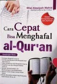 Cara Cepat Bisa Menghapal al - Qur'an