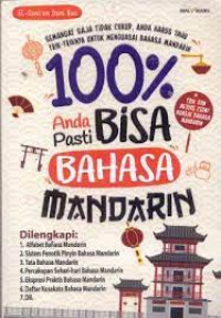 100% Anda Pasti Bisa Bahasa Mandarin