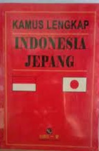 Kamus Lengkap Indonesia Jepang