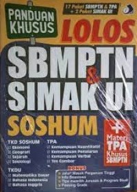 Panduan Khusus Lolos SBMPTN & SIMAK UI SOSHUM