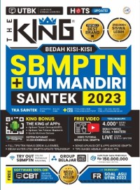 The King Bedah Kisi - Kisi SBMPTN + UM MANDIRI Saintek 2023